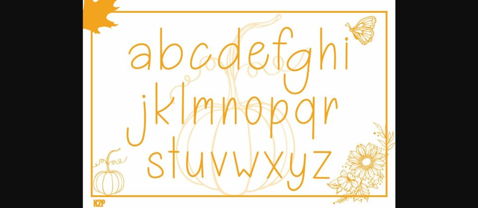 Hello Pumpkin Font Poster 7