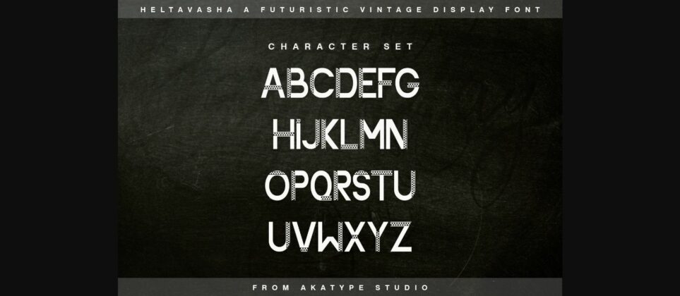 Heltavasha Font Poster 7