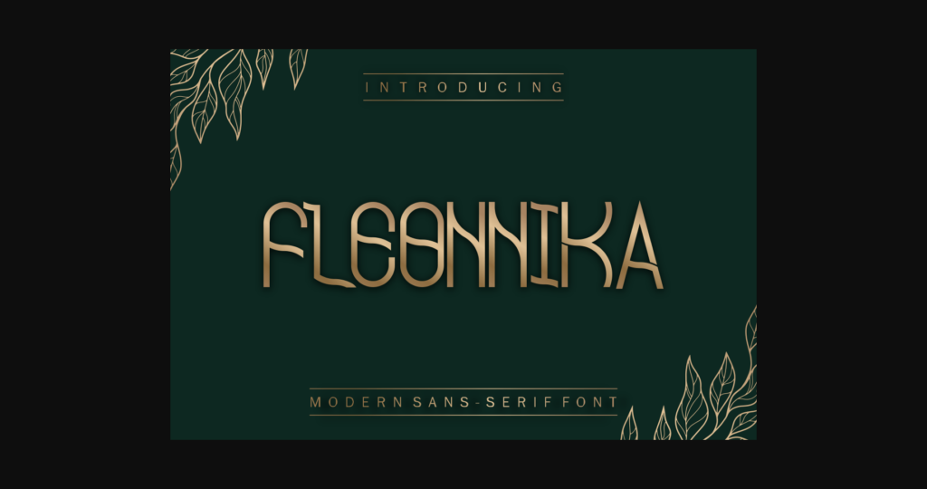 Henia Renn Font Poster 2