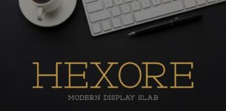 Hexore Fonts