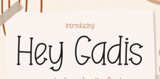 Hey Gadis Font