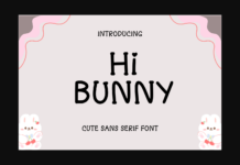 Hi Bunny Poster 1