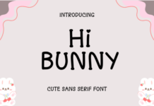 Hi Bunny Font