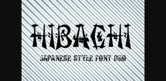 Hibachi Font Poster 1