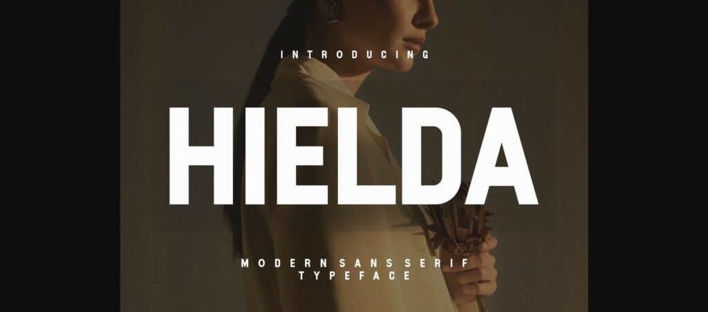 Hielda Font Poster 3