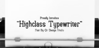 Highclass Typewriter