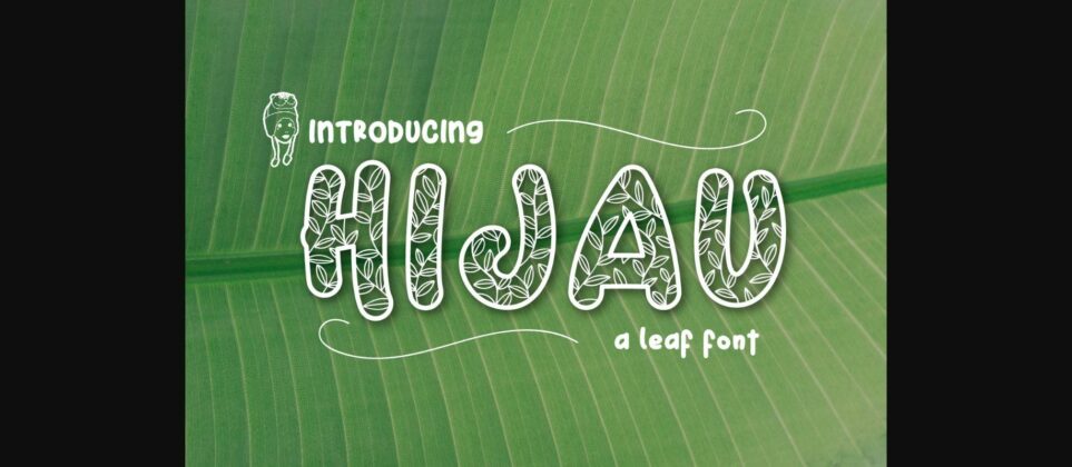 Hijau Font Poster 3