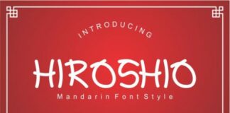 Hiroshio Fonts