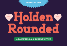 Holden Rounded Fonts