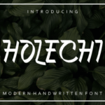 Holechi Fonts