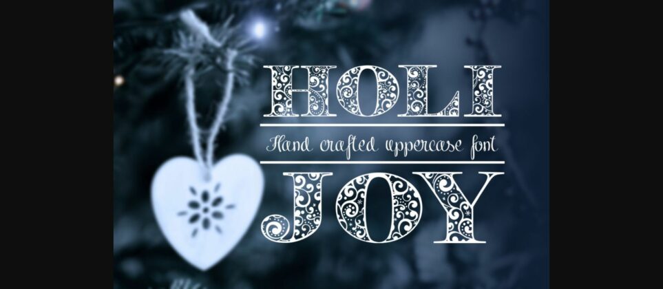 Holijoy Font Poster 1