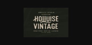 Holluise Vintage Font Poster 1