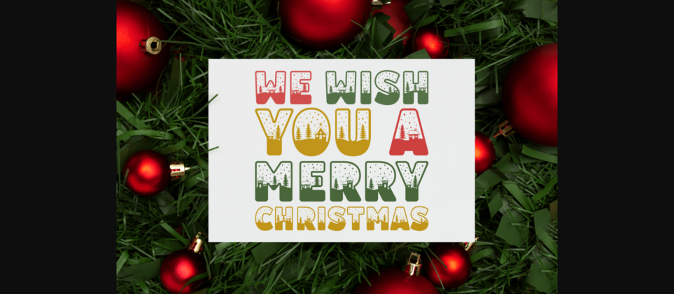 Holy Xmas Font Poster 5