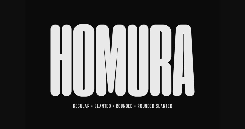 Homura Font Poster 3