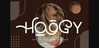 Hoogy Font Poster 1