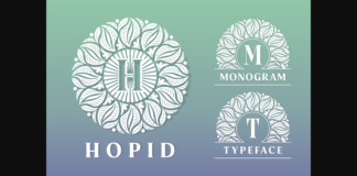 Hopid Font Poster 1