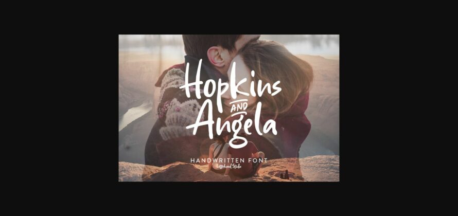 Hopkins Angela Font Poster 3