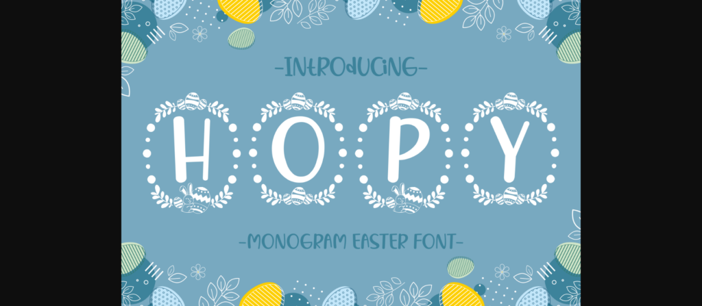 Hopy Font Poster 3