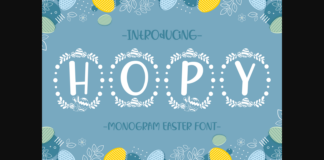 Hopy Font Poster 1