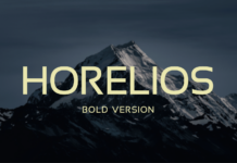 Horelios Bold Font Poster 1