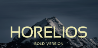 Horelios Bold Font