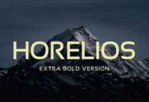 Horelios Extra Bold Font