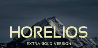 Horelios Extra Bold Font