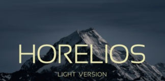 Horelios Light Font