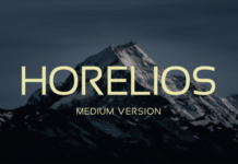 Horelios Medium Font