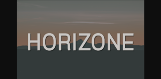 Horizone Font Poster 1