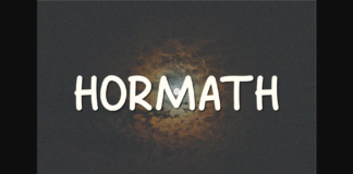 Hormath Font Poster 1