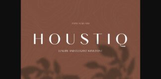 Houstiq Font Poster 1