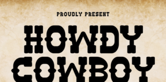 Howdy Cowboy Font