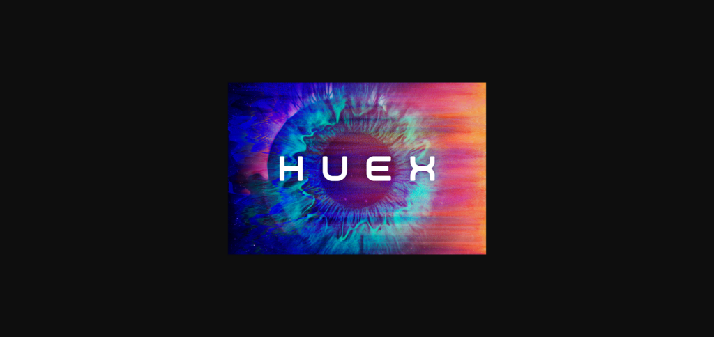 Huex Font Poster 3