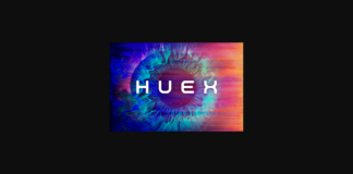 Huex Font Poster 1