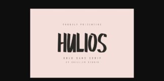 Hulios Font Poster 1