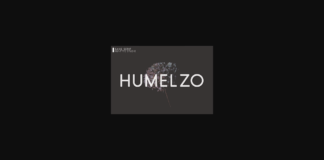 Humelzo Font Poster 1