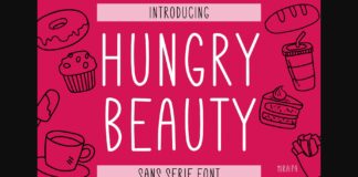 Hungry Beauty Font Poster 1