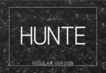 Hunte Font