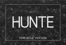 Hunte Semi-Bold Font