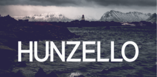 Hunzello Black Font