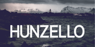 Hunzello Extra Black Font