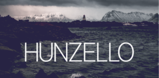 Hunzello Light Font