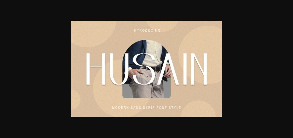 Husain Font Poster 3