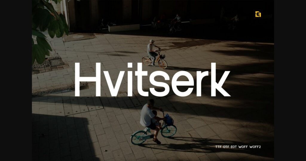 Hvitserk Font Poster 1