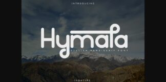 Hymala Font Poster 1