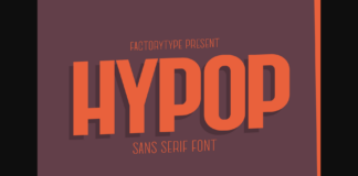 Hypop Font Poster 1