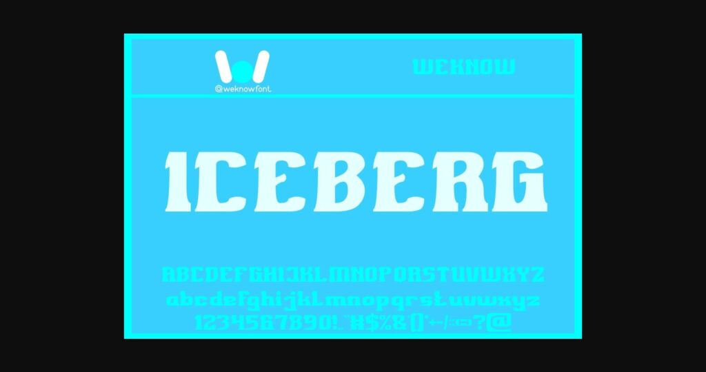 Iceberg Poster 3