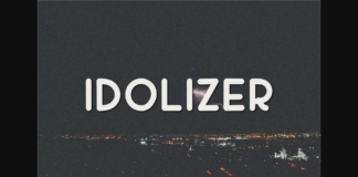 Idolizer Font Poster 1