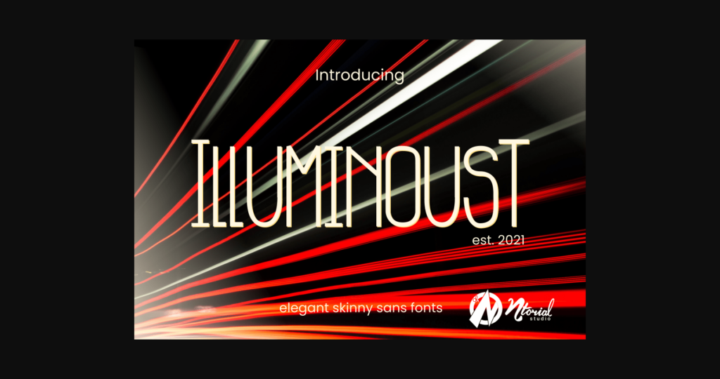 Illuminoust Font Poster 3